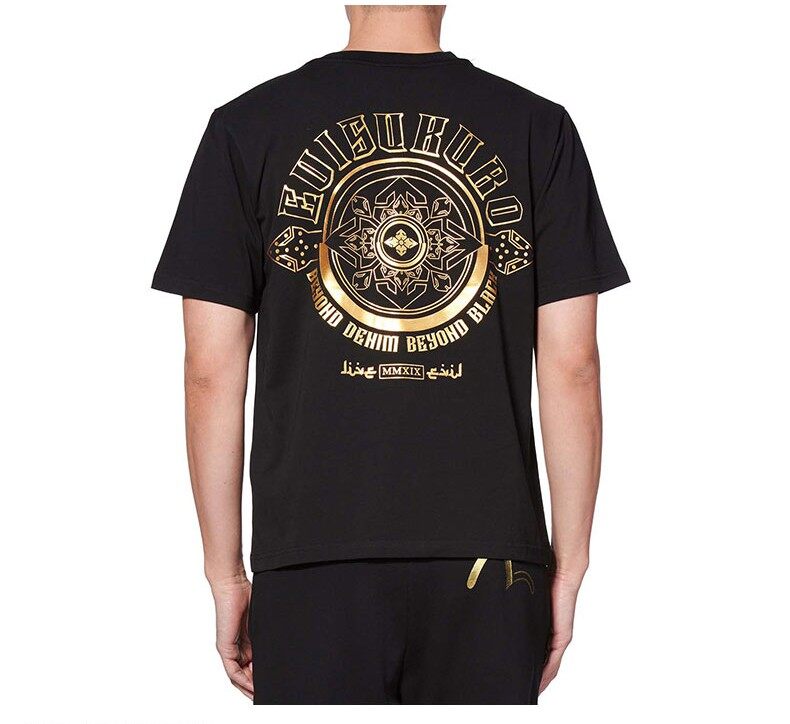 Evisu Fushengchao Loose Ins Men's T-shirt Short Sleeve Japanese Palace Co Branded Printed T-shirt for Couples