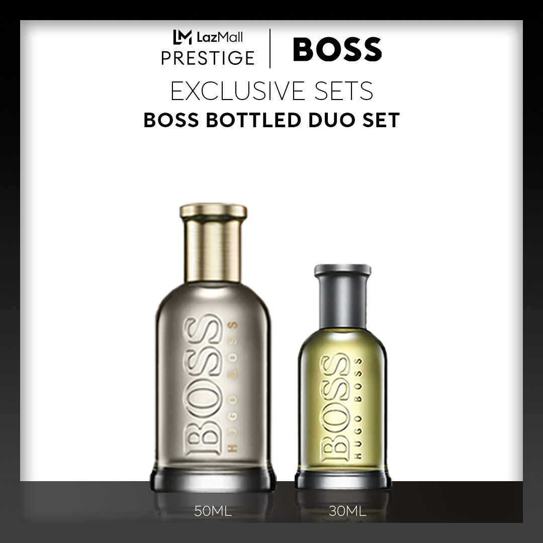BOSS Bottled Duo Set - Eau de Parfum 100ml + Eau de Toilette 30ml